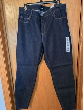 Womans Blue Stretch Jeans